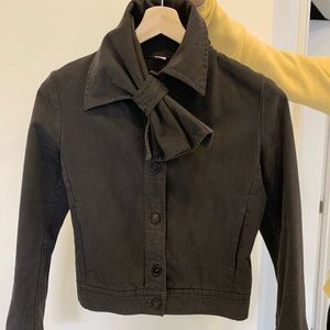 VIKTOR&ROLF magnificent jacket with bow at collar.